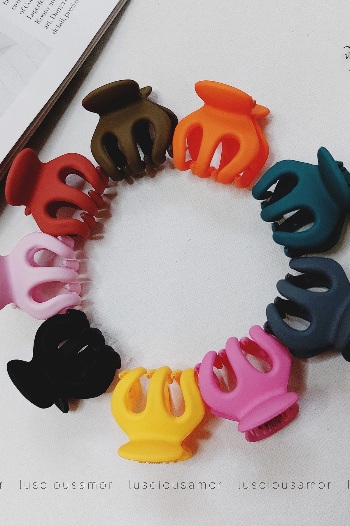 Matte mini claw clip LA001-A