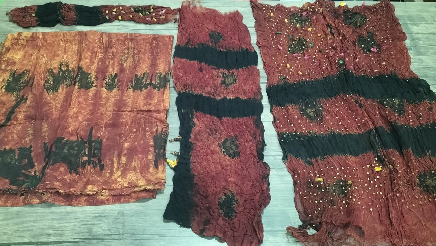 Multani Chunri 3 Piece Suits - Traditional & Elegant