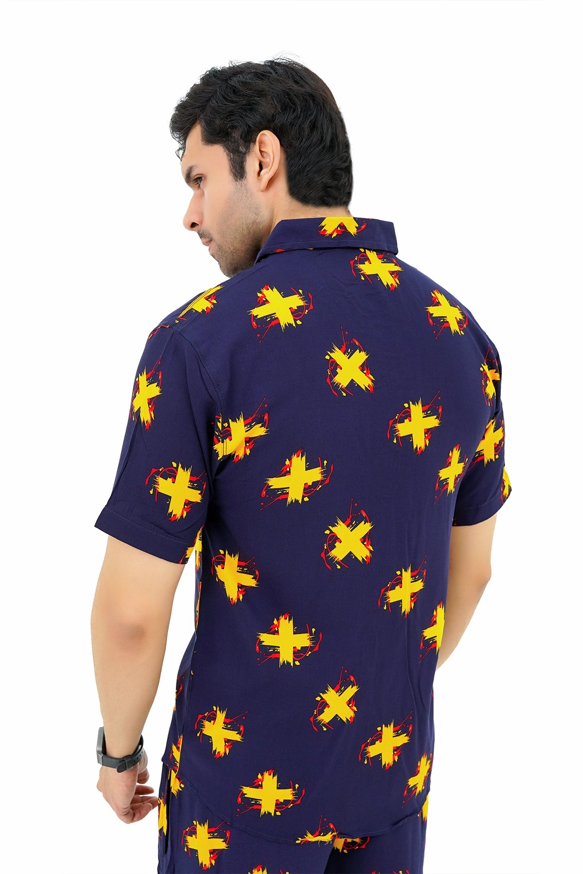 Islander Sunny Isles Shirt & Shorts Set For Men(A022)