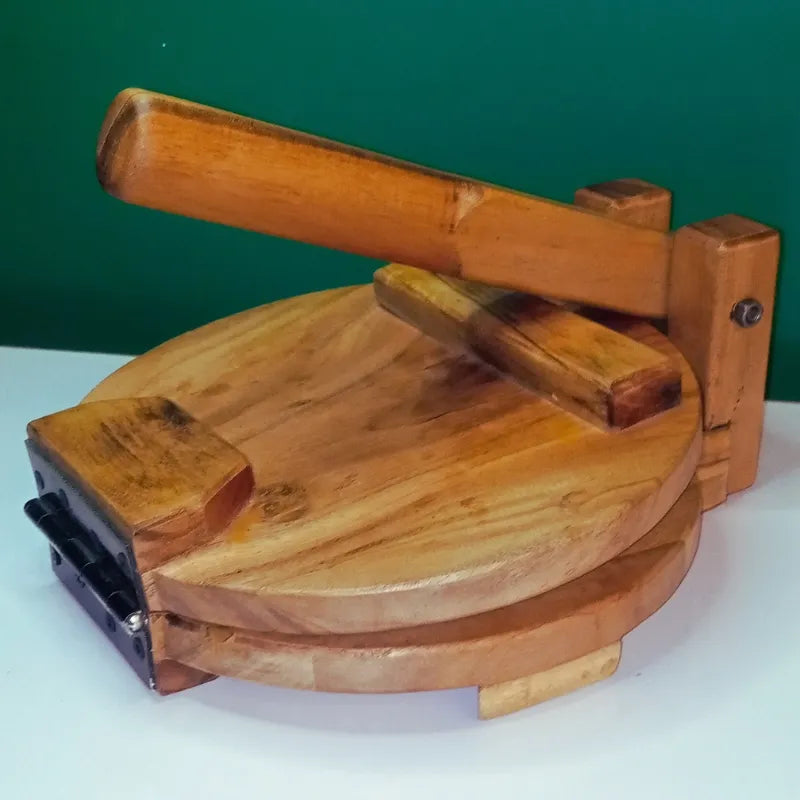 Bundle Offer: Wooden Roti Maker + Free Cutting Board