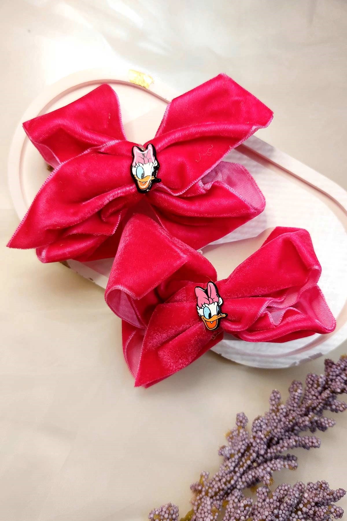 Satin Fabric Bow Hair Clip HC-005