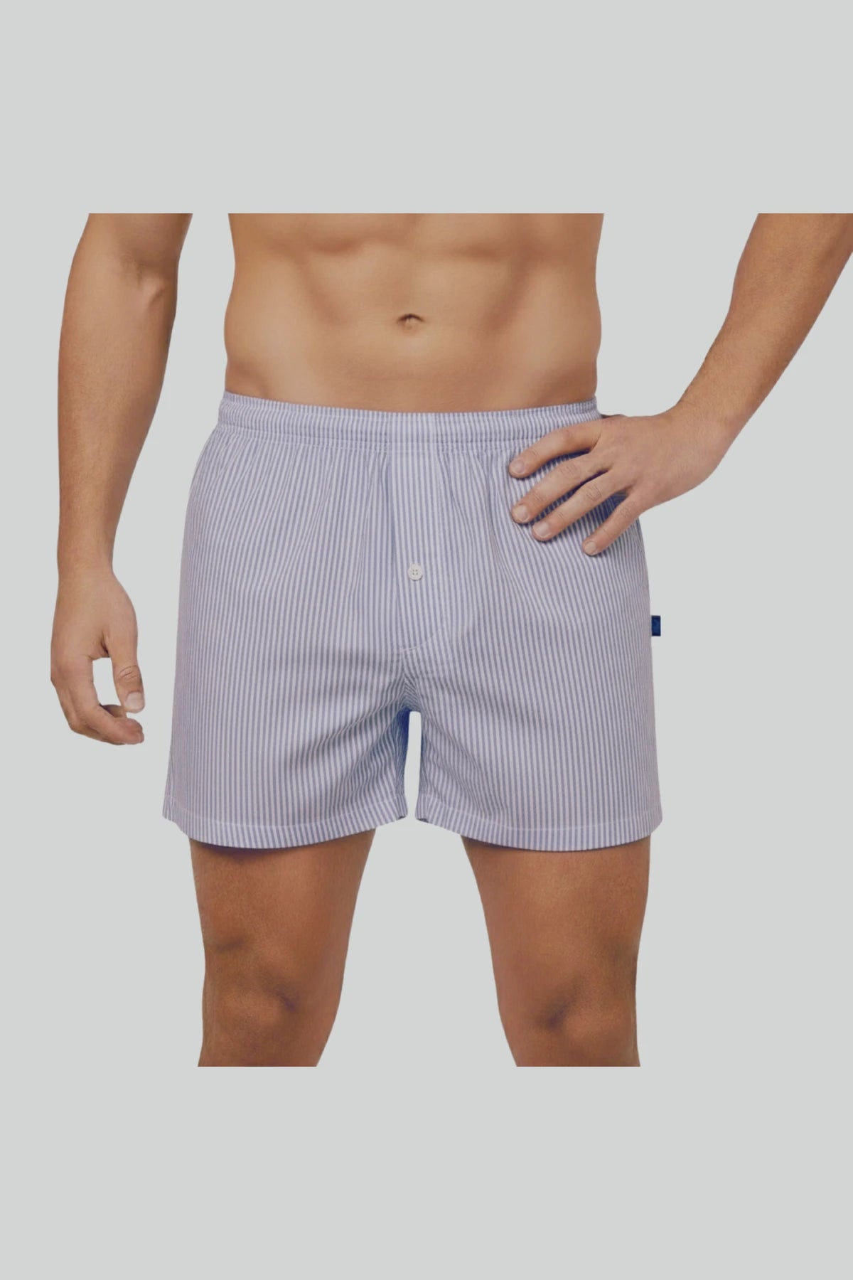 Sky Gingham Comfort Woven Boxer