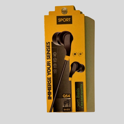 New SPORT Q54 EARPHONE - Open Market Pakistan