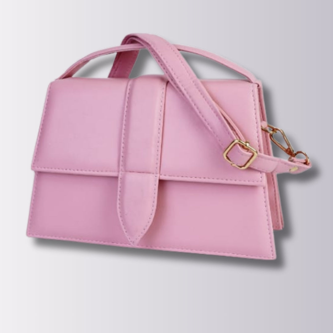 Premium Quality Crossbody Pink & Peach Bag For Girls & Women - Open Market Pakistan