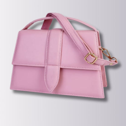 Premium Quality Crossbody Pink & Peach Bag For Girls & Women - Open Market Pakistan