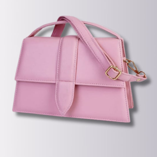 Premium Quality Crossbody Pink & Peach Bag For Girls & Women