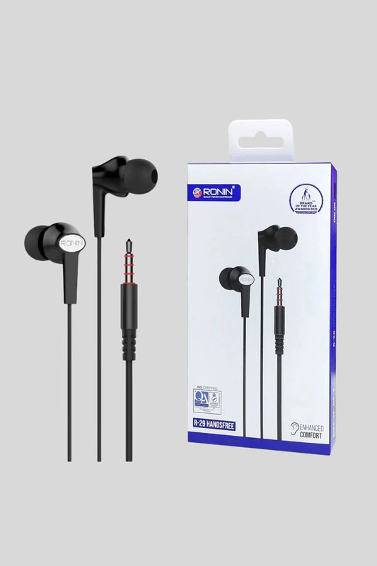 Ronin R-29 (original) Handsfree- Best Quality Music Sound Handfree