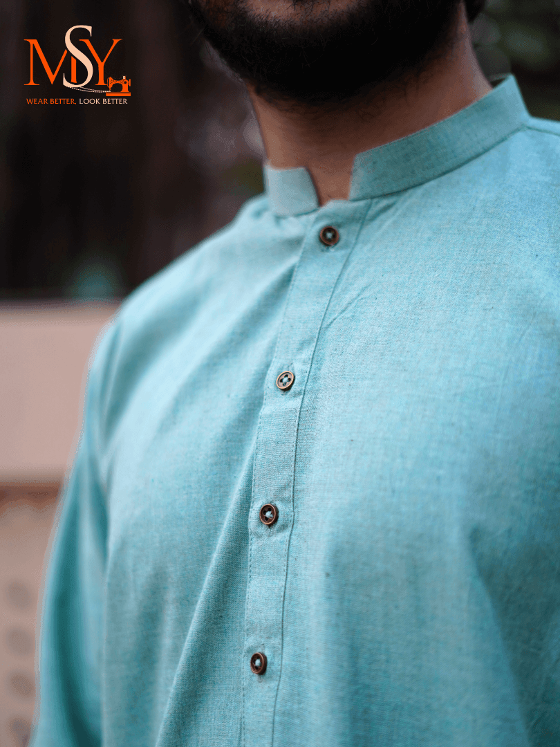 Kurta Khaddar Green - Open Market Pakistan