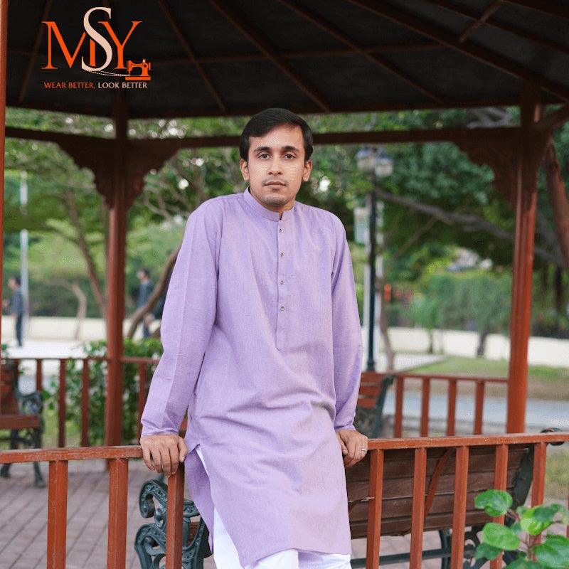 Kurta Khaddar Purple - Open Market Pakistan