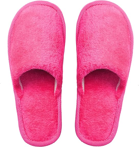 Multi Color Soft Cotton Slippers For Men And Women (random Color) - Open Market Pakistan