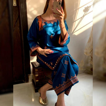 Balochi Embroidery 2PC Dress - Open Market Pakistan