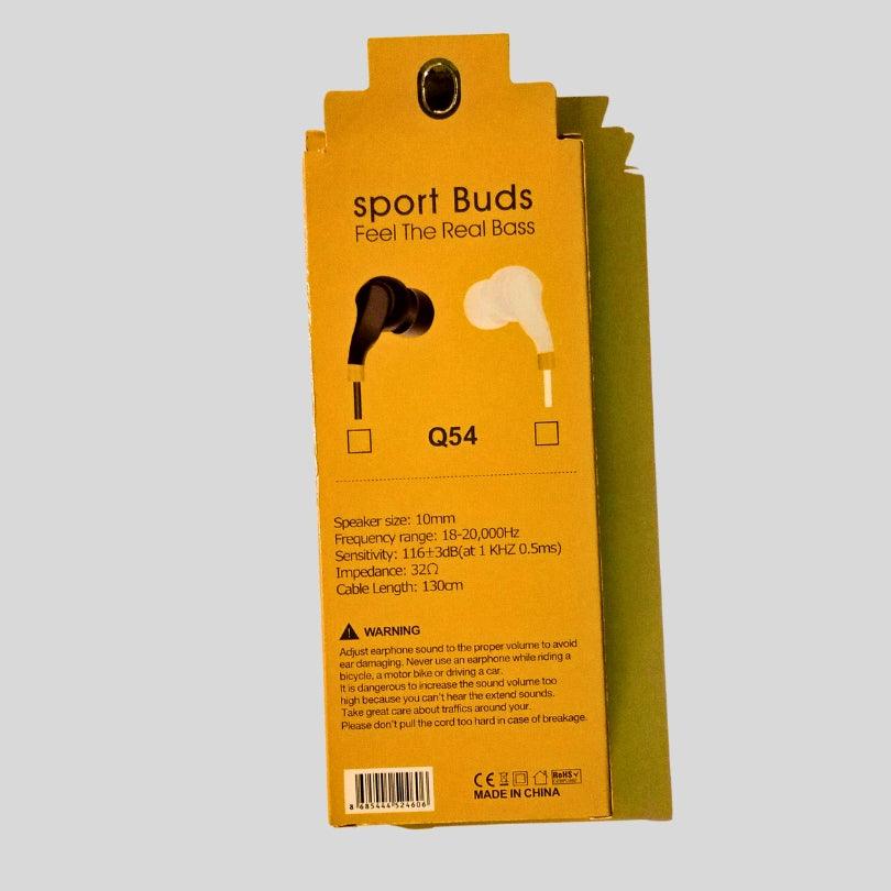 New SPORT Q54 EARPHONE - Open Market Pakistan