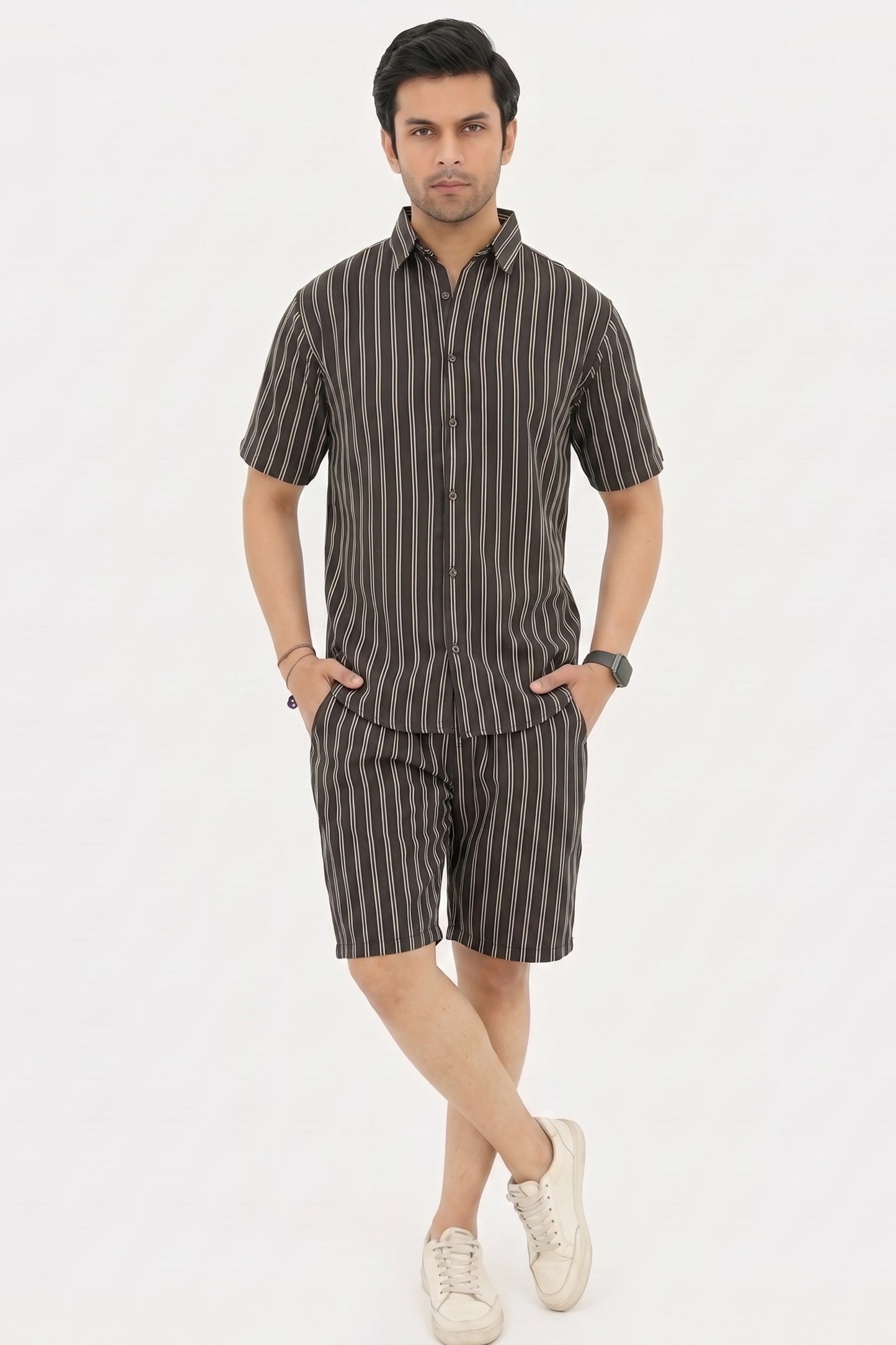 A006 – Shadow Grey Relax Fit Set