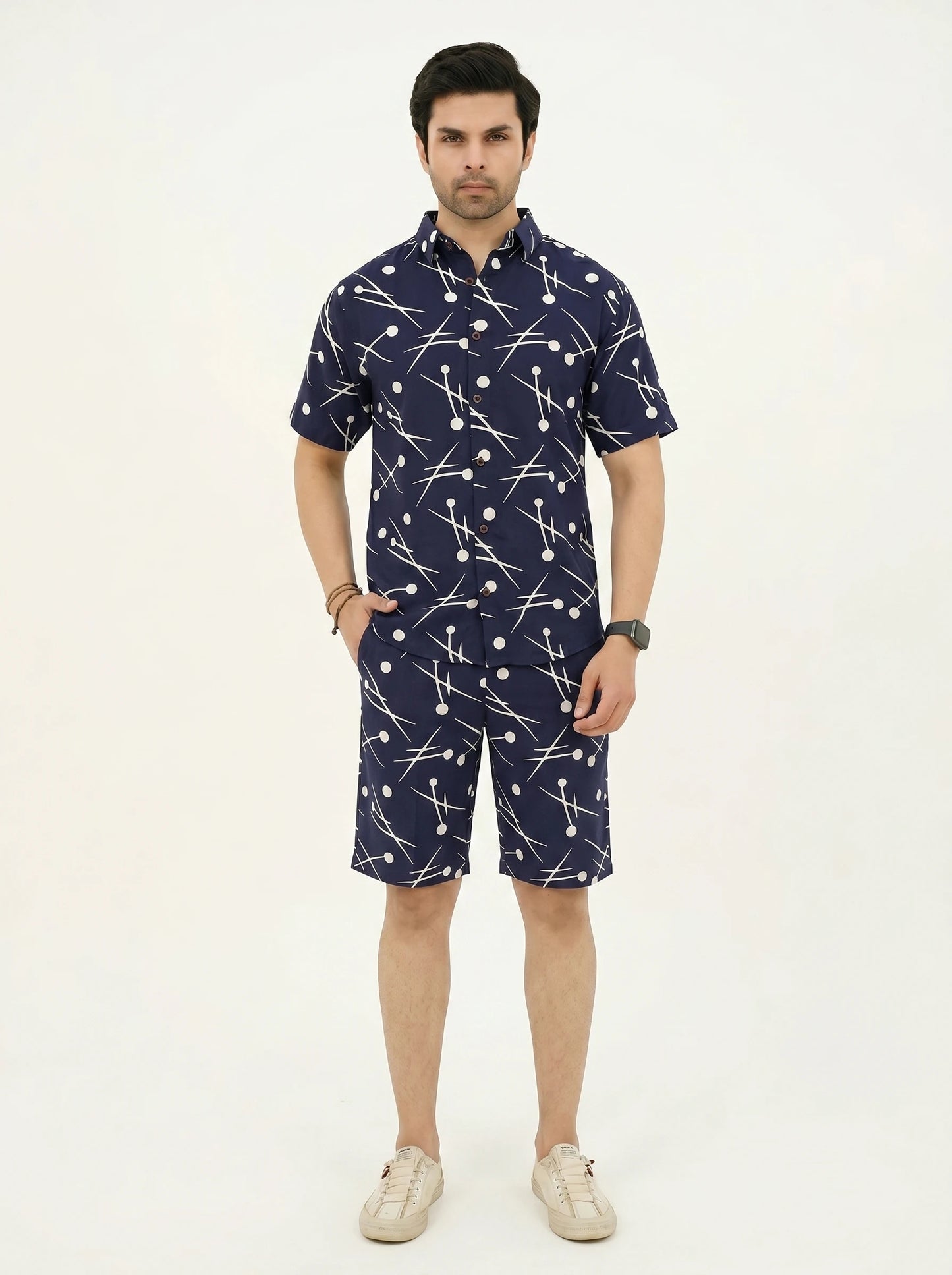 Islander Horizon Dots Shirt (A014)