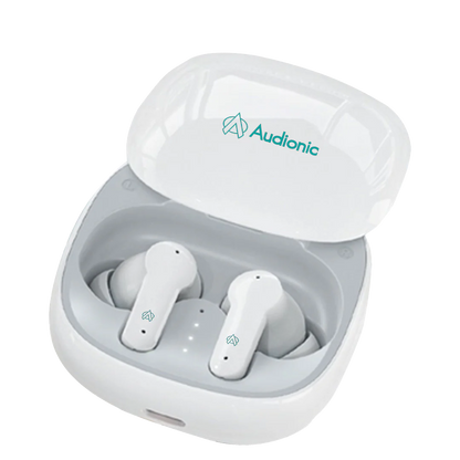 Audionic Airbud 550 (original) Quad MIC ENC Earbuds, Gaming Mode, IPx4 Water Proof TWS Wireless Earbuds With 26 Hour Playtime