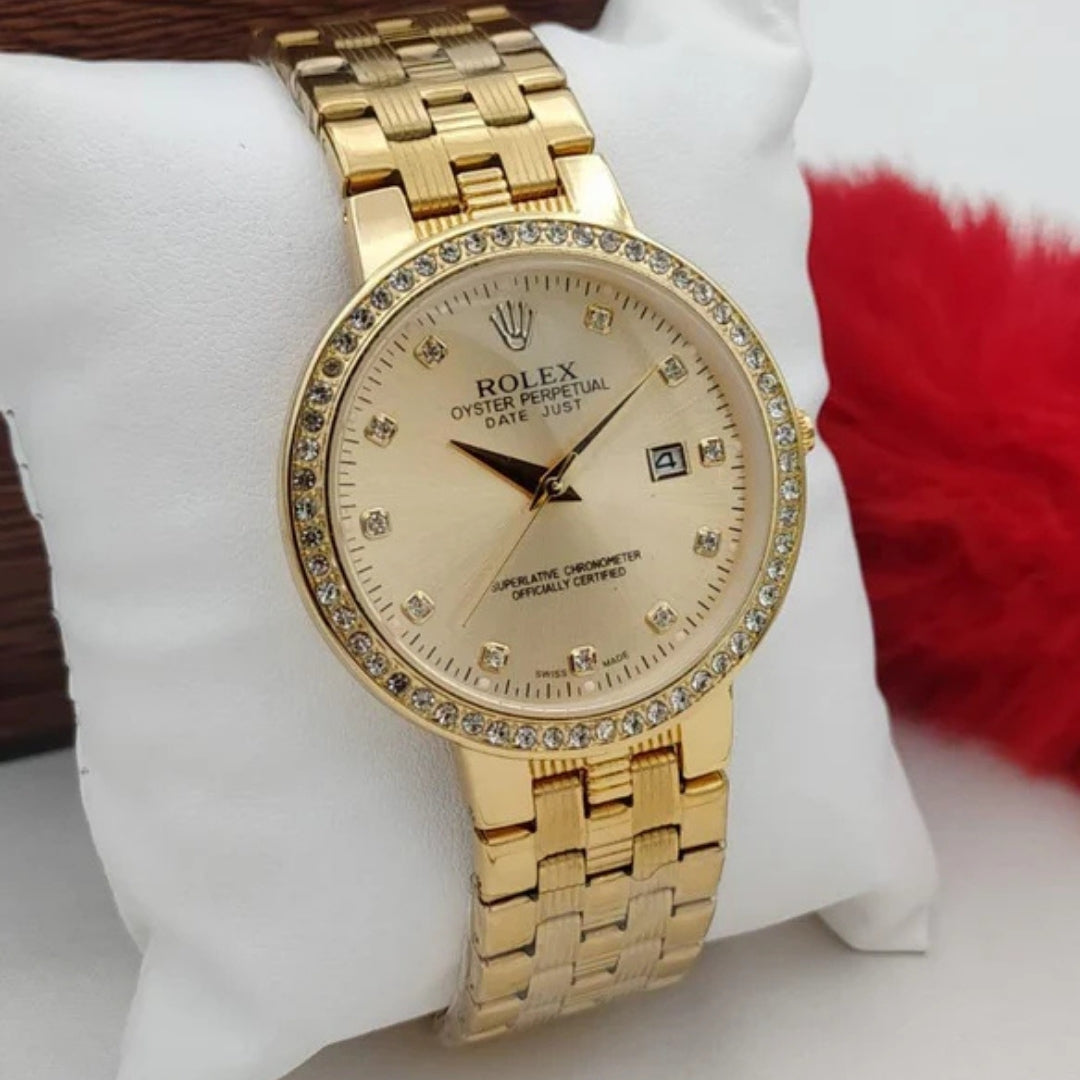 A+ Luxury Model Watch Rolex Date & Time - Open Market Pakistan