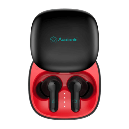 Audionic Airbud 550 (original) Quad MIC ENC Earbuds, Gaming Mode, IPx4 Water Proof TWS Wireless Earbuds With 26 Hour Playtime