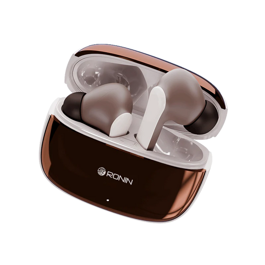 Ronin R-640 (original) Wireless Earbuds with Bluetooth 5.3V, Upto 6 Hours Non Stop Playing and Touch Control Feature