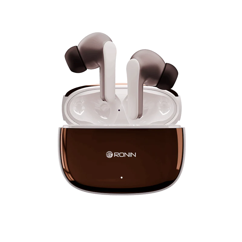 Ronin R-640 (original) Wireless Earbuds with Bluetooth 5.3V, Upto 6 Hours Non Stop Playing and Touch Control Feature