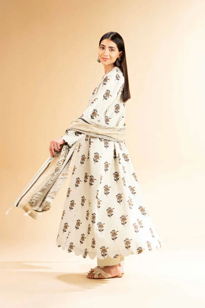 Nishat 3 piece printed Doriya Lawn