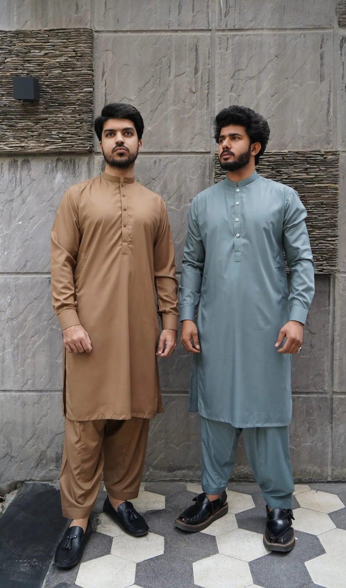 Shalwar Kurta - Green - Open Market Pakistan