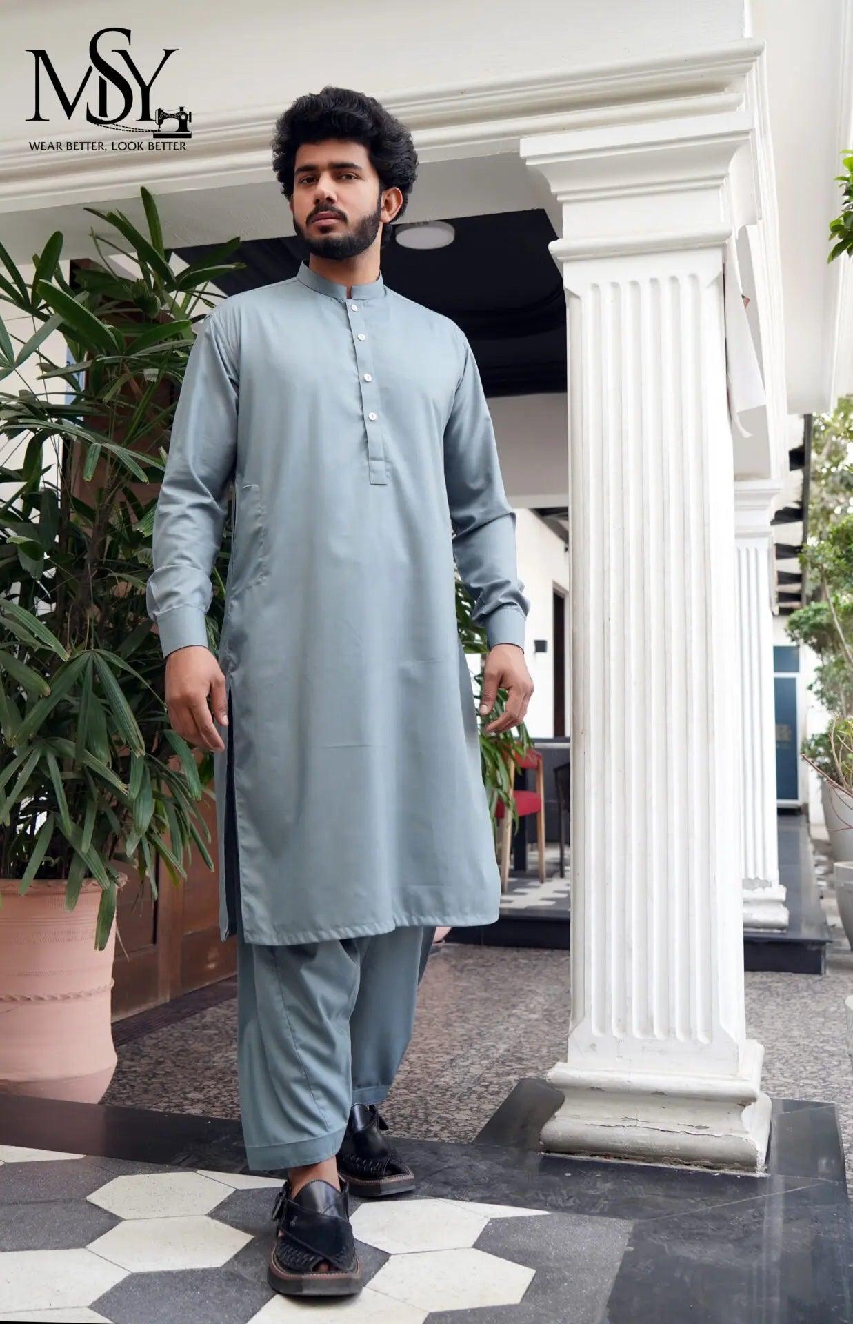 Shalwar Kurta - Green - Open Market Pakistan