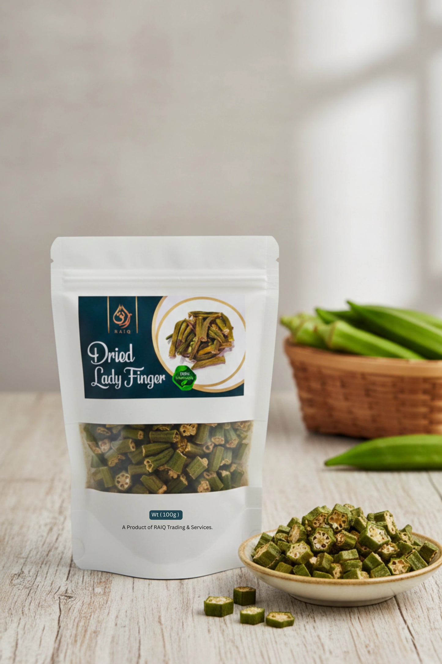Dried Ladyfinger (Okra) – Natural Slices