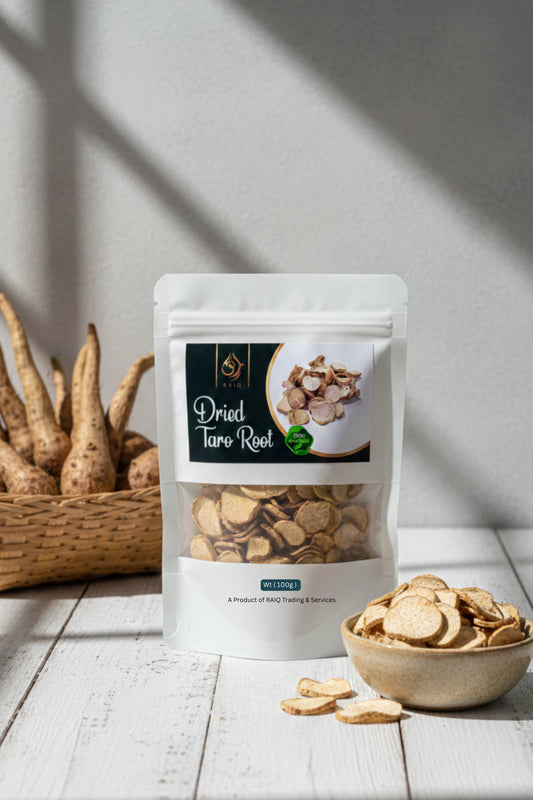 Dried Taro Root (Arvi) – Natural Cut