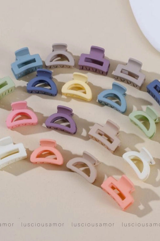 Matte butterfly claw clip LA001-B