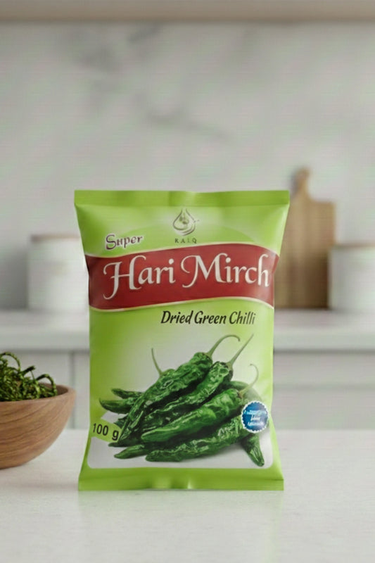 Dried Green Chili – Bold & Spicy
