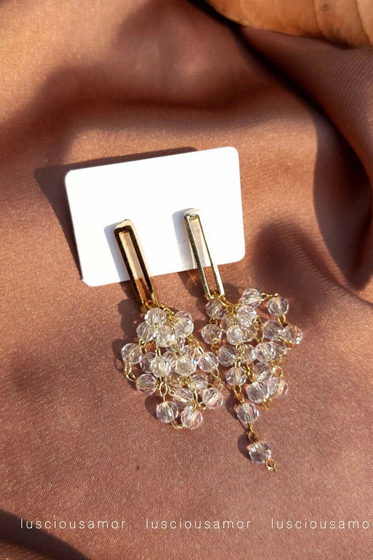 Long pearls earrings LA001-3