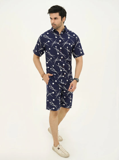 Islander Horizon Dots Shirt (A014)