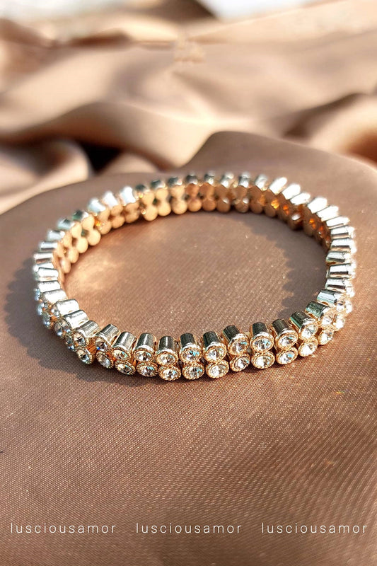 Metal braclet with zarcoon LA001-A