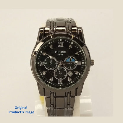 Men Oruss Analog Wrist Watch – Water-resistant, Luminous