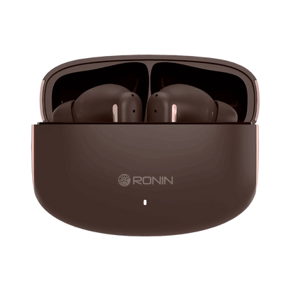 Ronin R-140 (original) ANC & ENC Earbuds, 500mAh Battery with AI Voice Assistant, Gaming Mode, High-Performance Quad Mic Setup