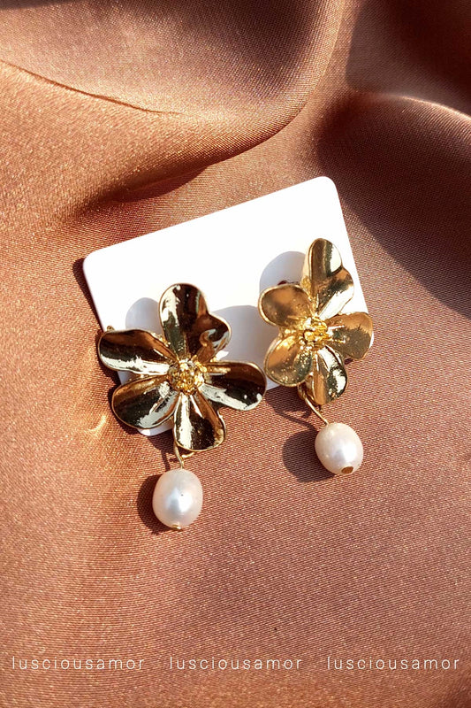 Stainless steel earrings LA001-11