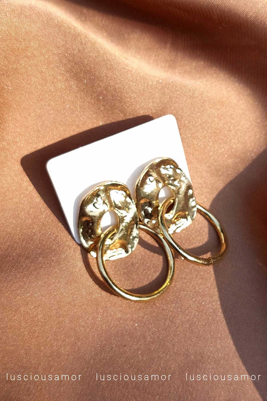 Stainless steel earrings LA001-12