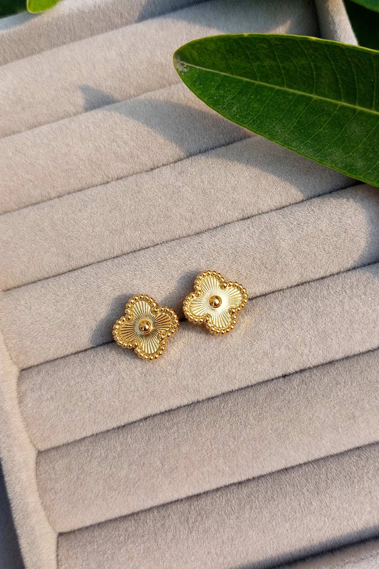 Stainless Steel Earrings ER-Golden-010