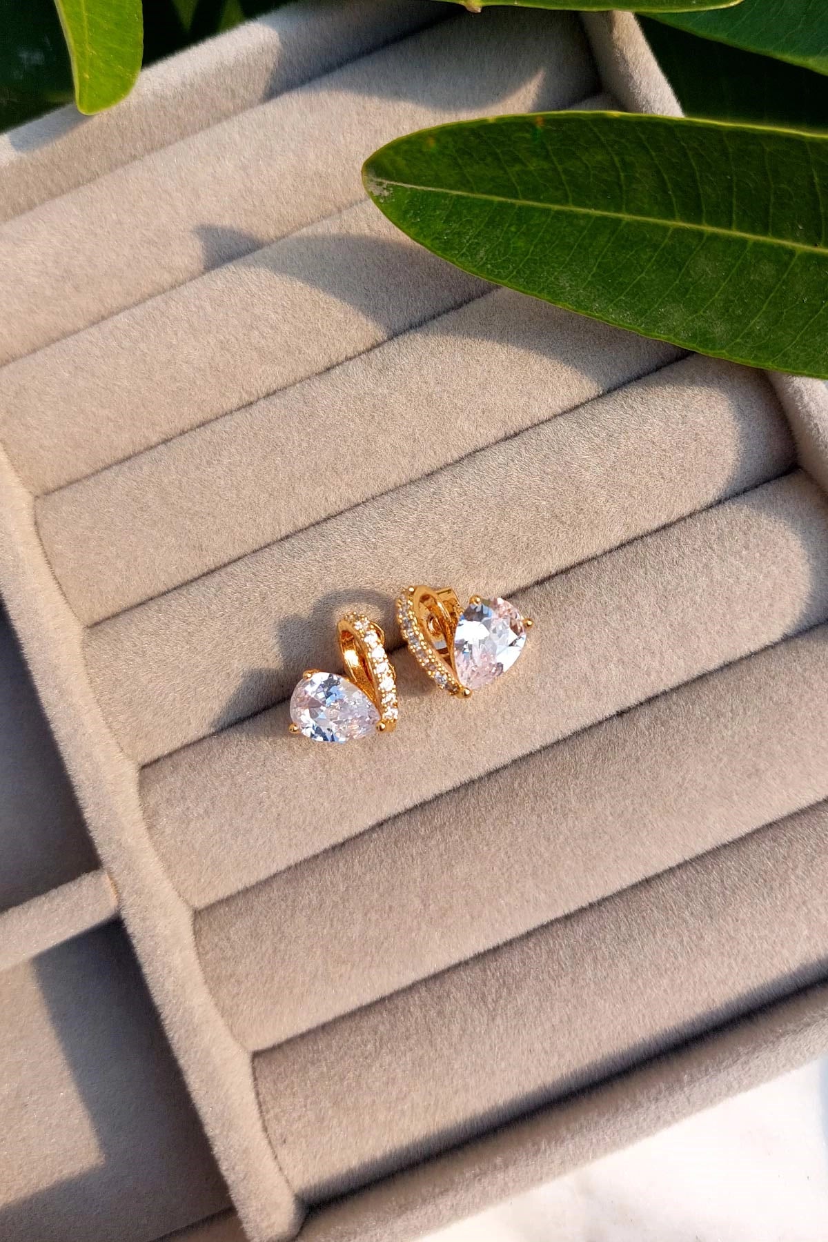 Stainless Steel Earrings ER-Golden-005