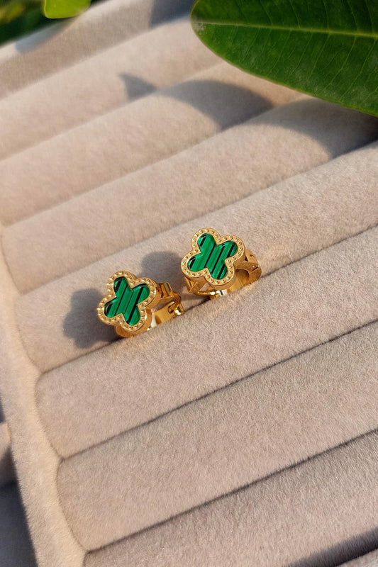 Stainless Steel Earrings ER-Golden-006