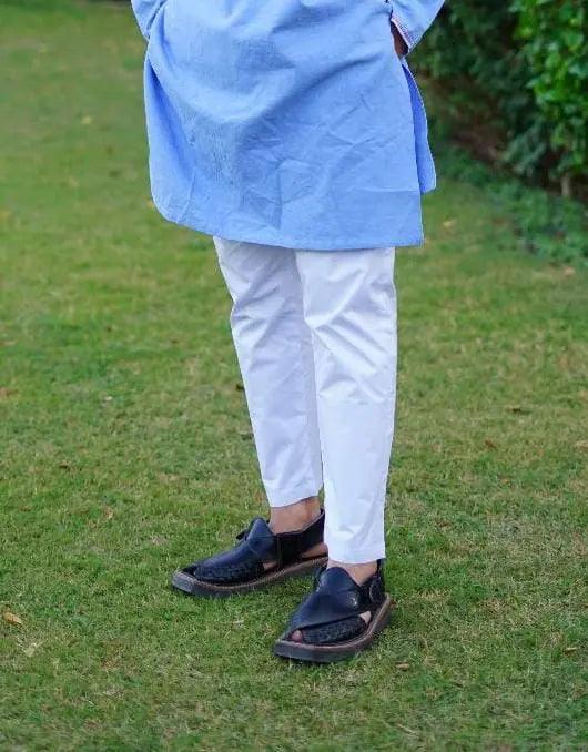 Trouser – White Lattha - Open Market Pakistan