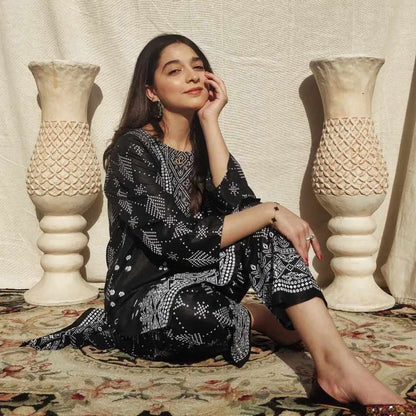 Summer Collection Linen Printed 2pc Dress Ready To Wear For Women - Open Market Pakistan