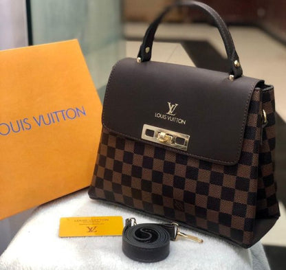 Louis Vuitton Bag With Metal Lock On Flap - Open Market Pakistan