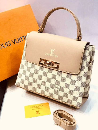 Louis Vuitton Bag With Metal Lock On Flap - Open Market Pakistan