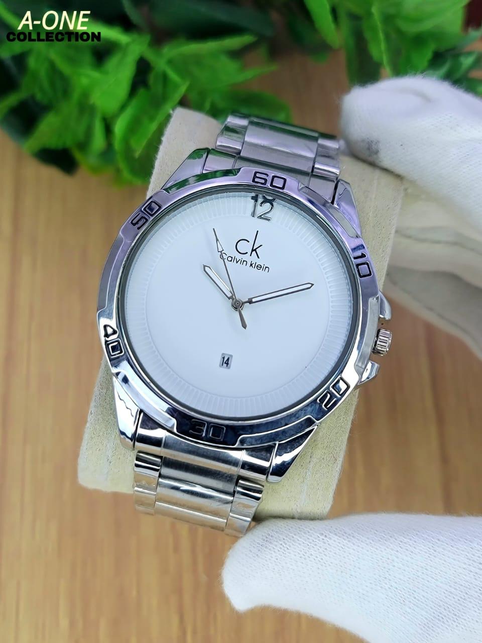 A+ Calvin Klein Stylish Watch Adjustable Strap - Open Market Pakistan