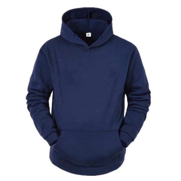 Men Hoodie Long Sleeve Solid Color Regular Fit Men Sweatshirt Men And Women Can Wear Fashion Couple Outfit Comfortable Casual Men Sweater