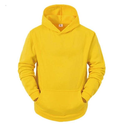 Men Hoodie Long Sleeve Solid Color Regular Fit Men Sweatshirt Men And Women Can Wear Fashion Couple Outfit Comfortable Casual Men Sweater