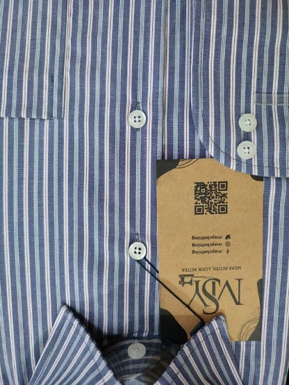 Lining Formal Dress Shirt - Open Market Pakistan