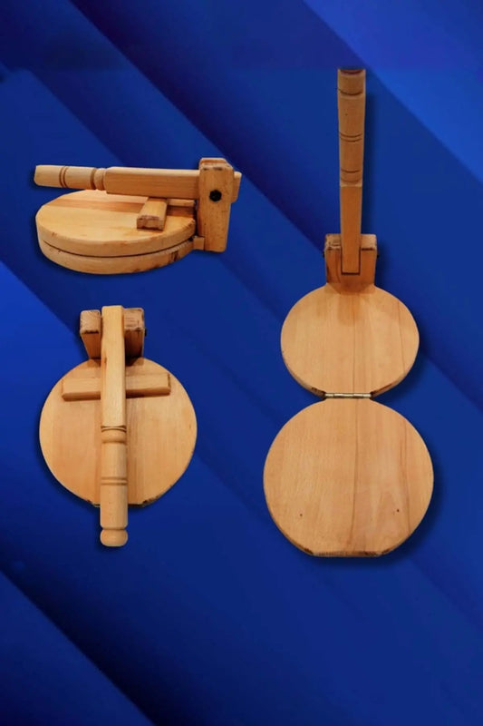 Wooden Roti Maker - Handcrafted Chapati Maker with Solid Wood - Best For Men