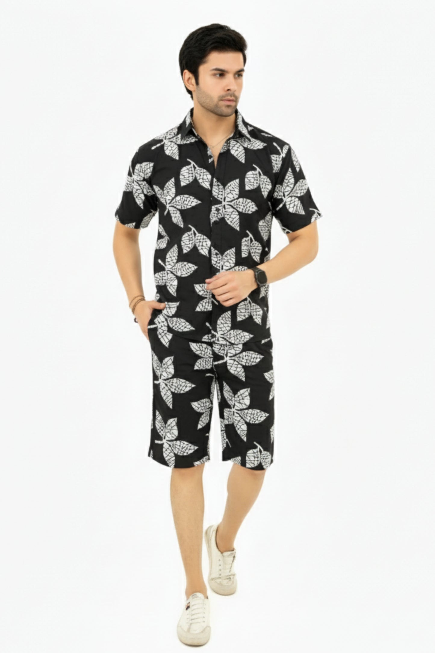 A021 – Black Floral Premium Set